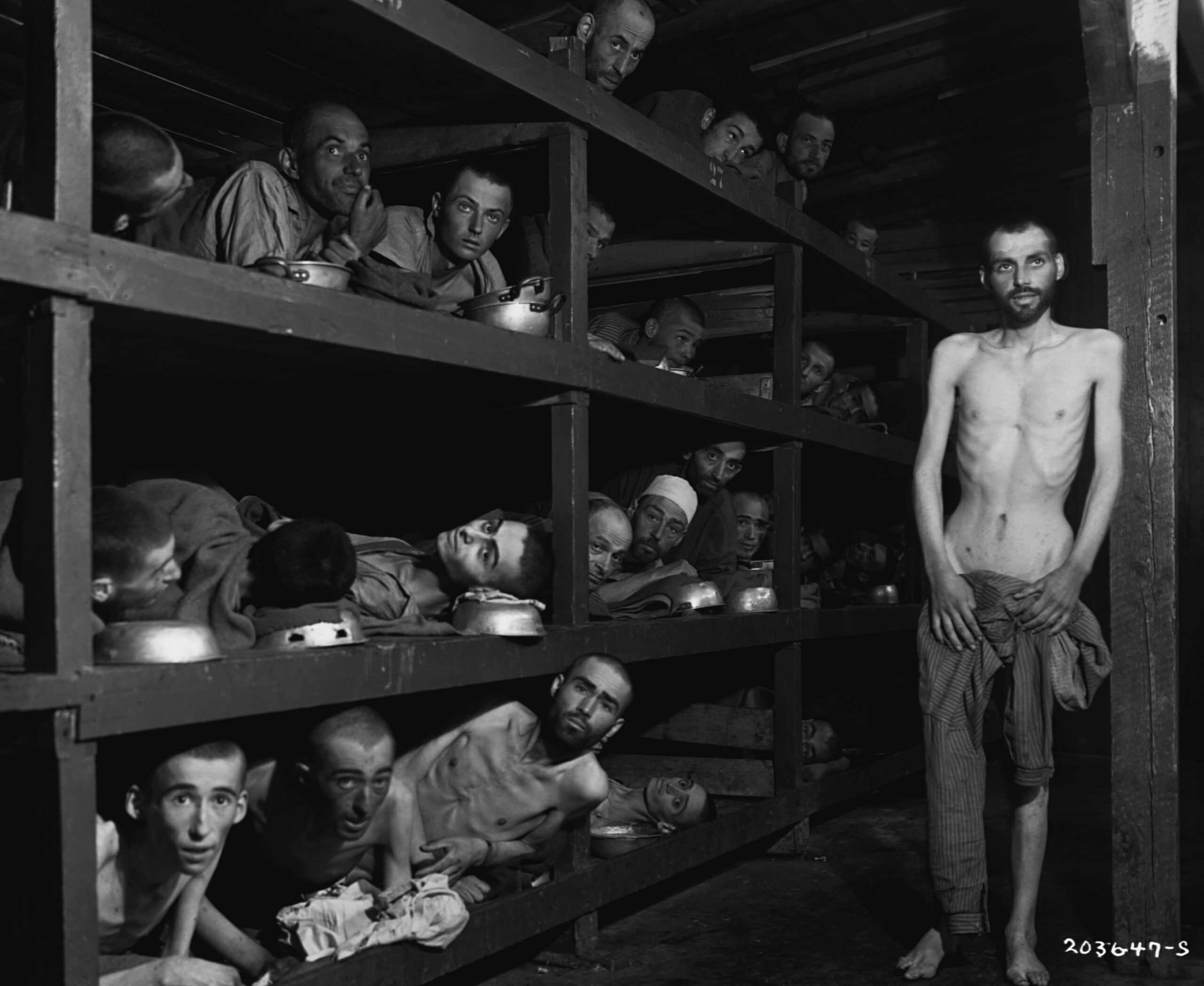 Inside the Buchenwald Camp