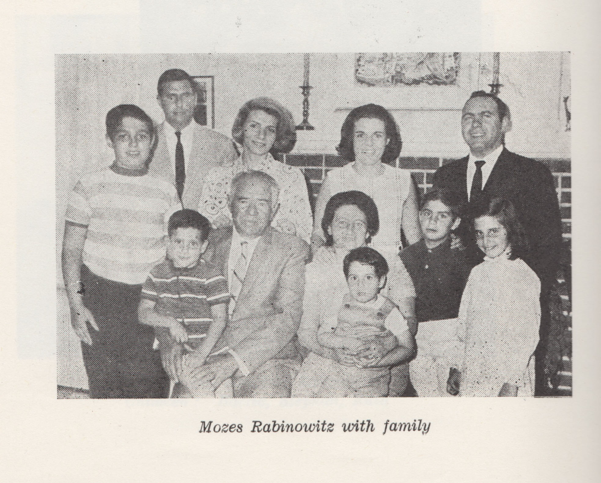 Mozes Rabinowitz Family