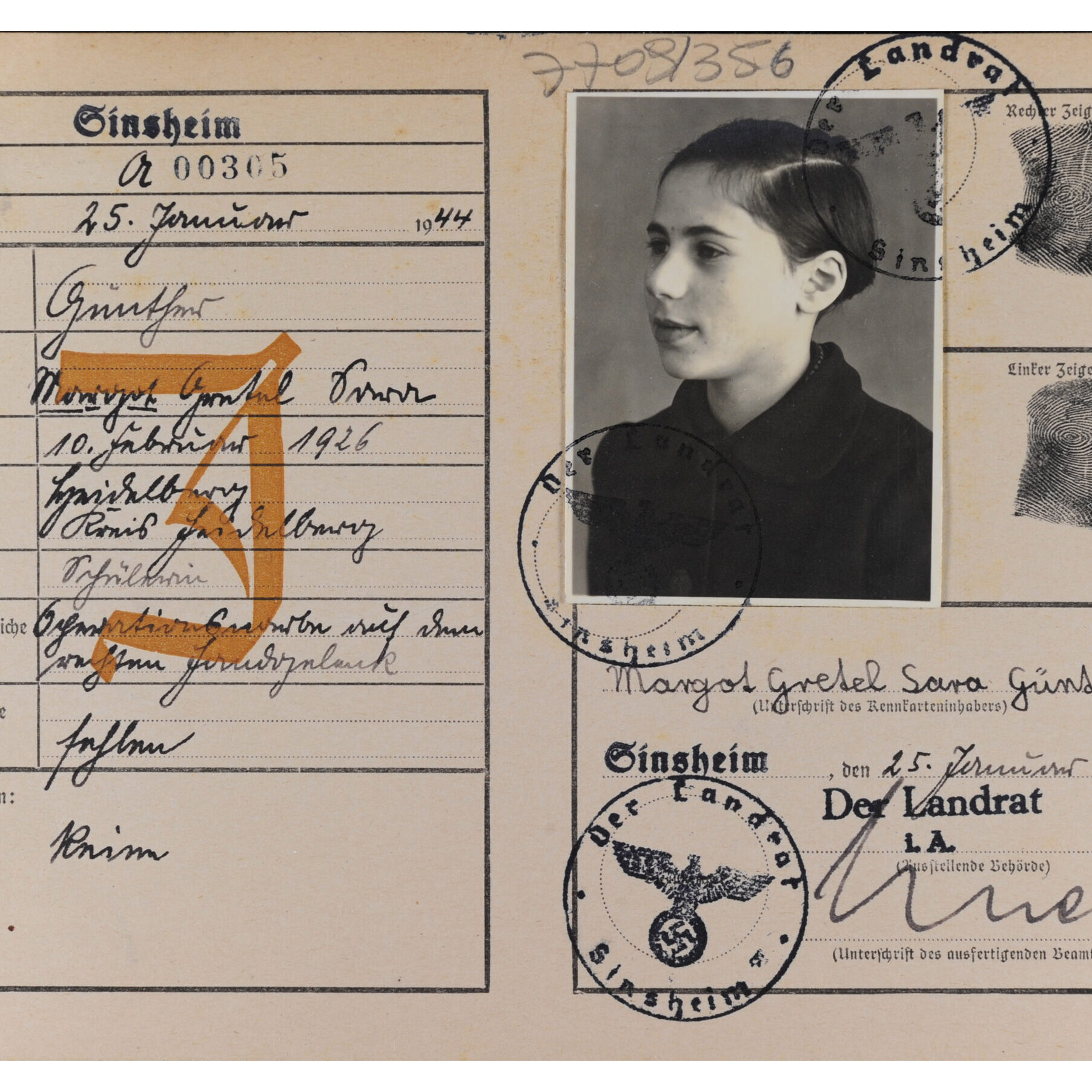 Margot's Identification Papers